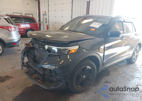 2022 Ford Explorer Xlt from USA, damaged, VIN 1FMSK8DH8NGA22856